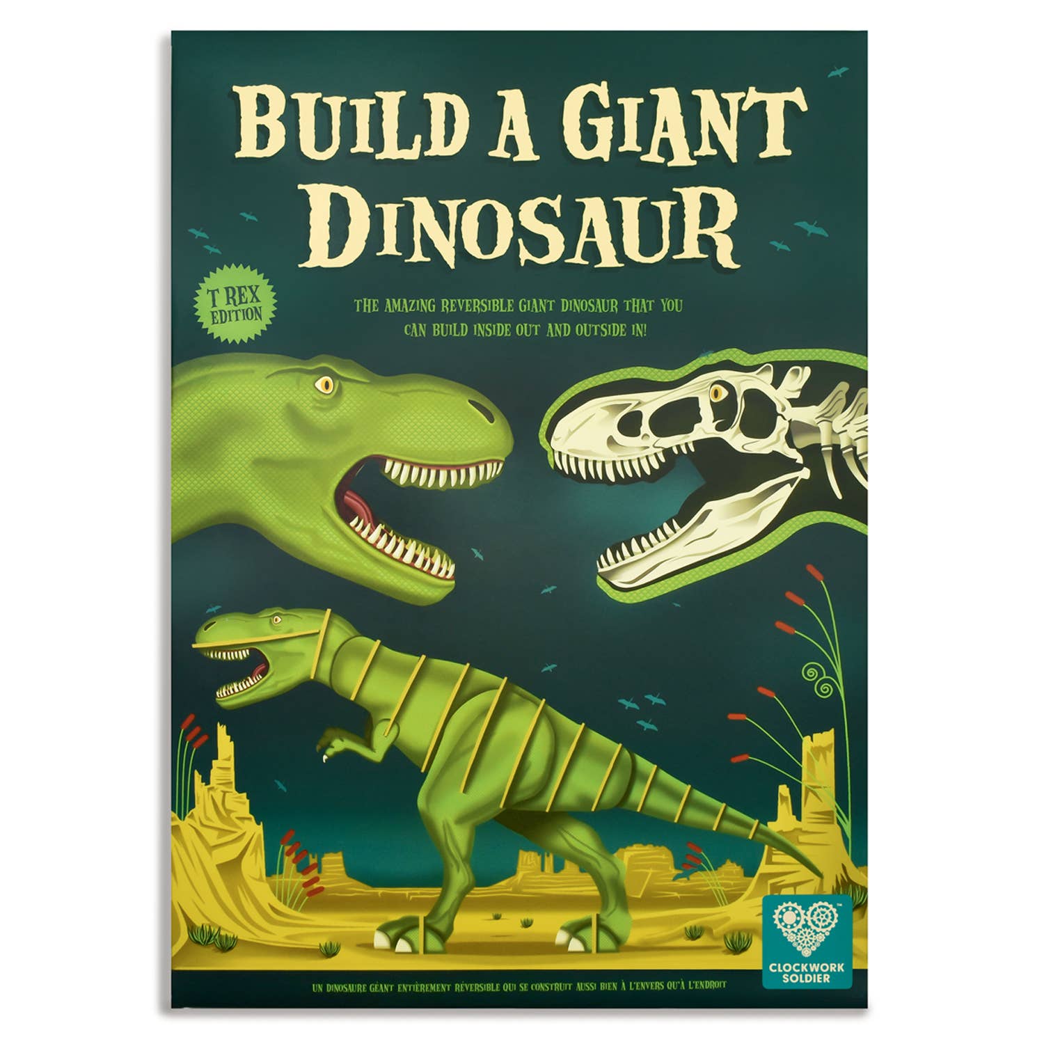 Construire un dinosaure géant - myplayground