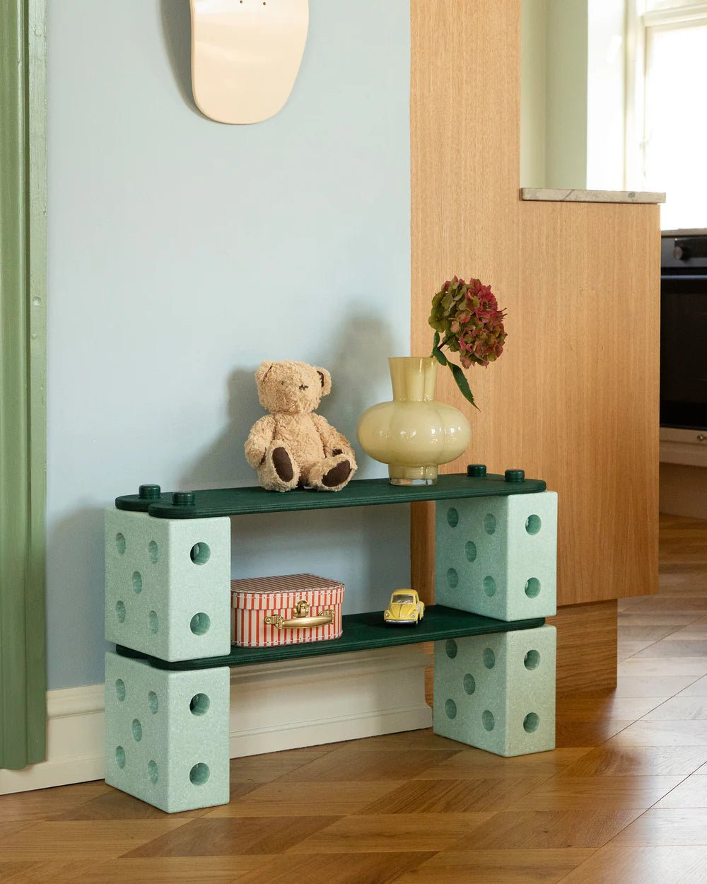 2x Poutres d'équilibre - Forest Green - Modu - myplayground