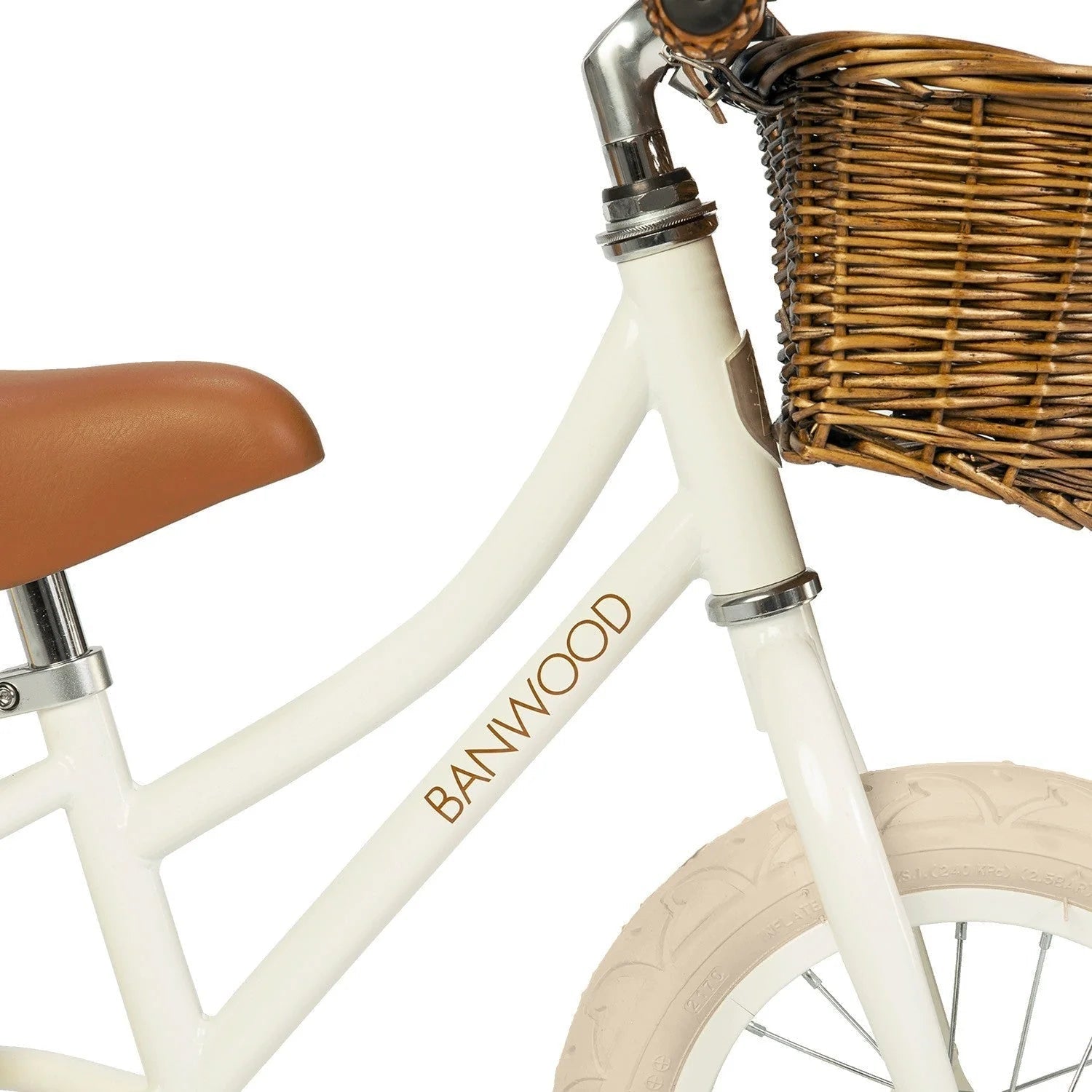 Draisienne - blanc, jeu de motricité enfant, 3 à 5 ans - Banwood by Banwood