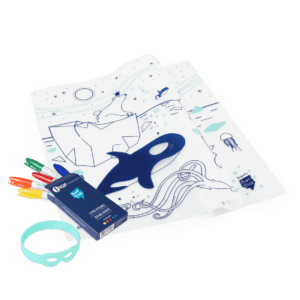 Jeu éducatif: Set de table en silicone ICE - Réutilisable by SuperPetit