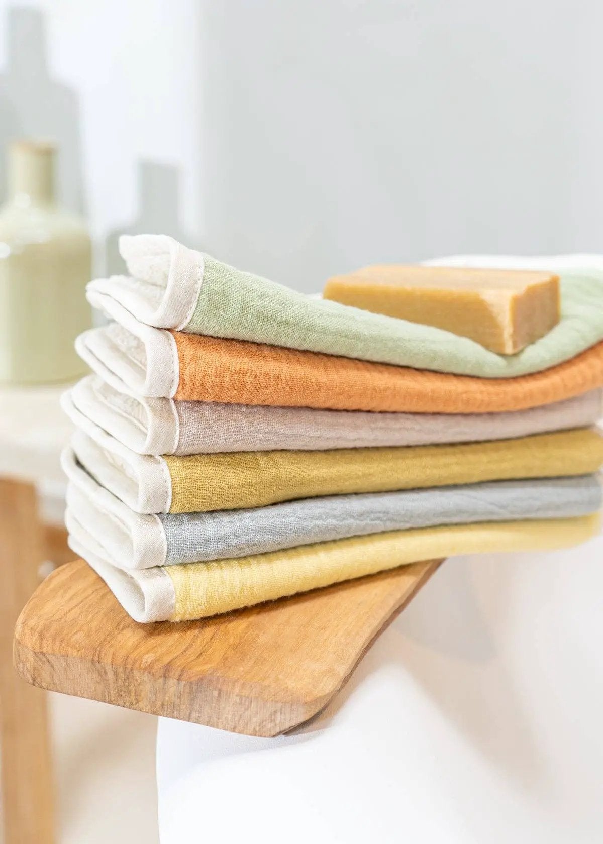 Gant de toilette 100 % coton biologique (paquet de 3) - Coco Village by Coco Village