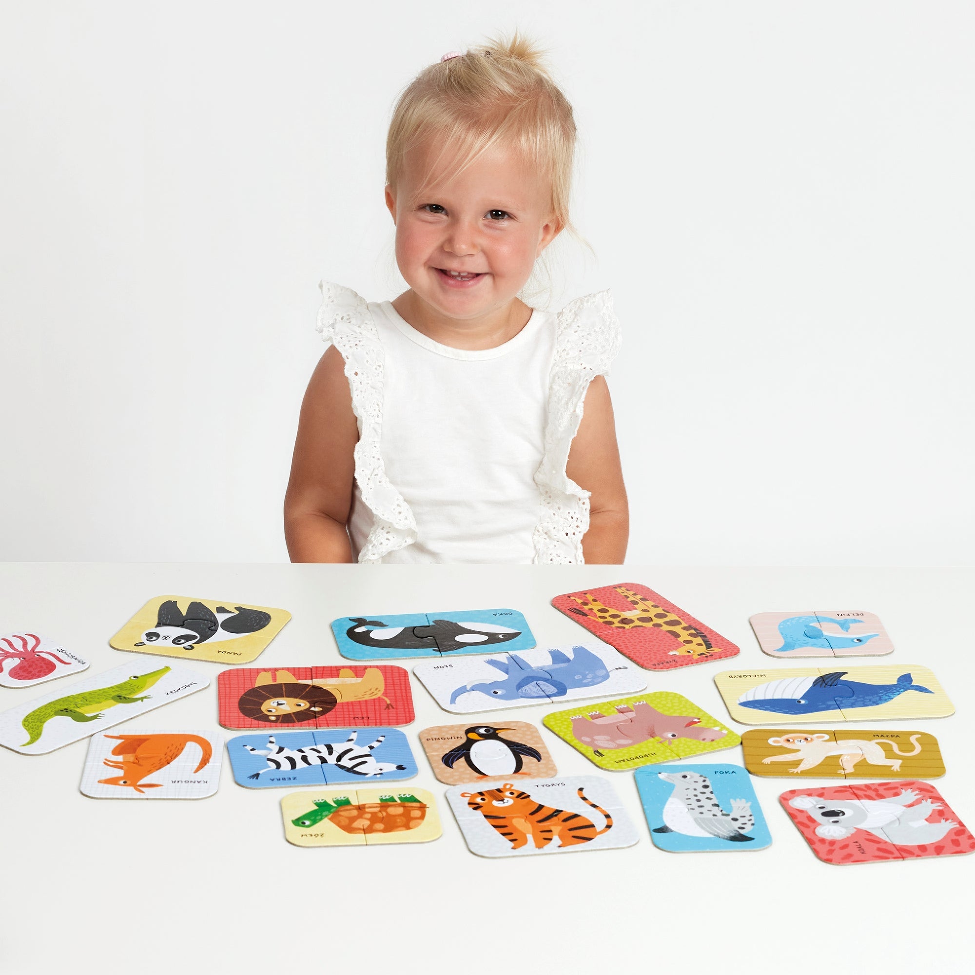 Puzzle Paires Animaux Sauvages - Banana Panda - myplayground
