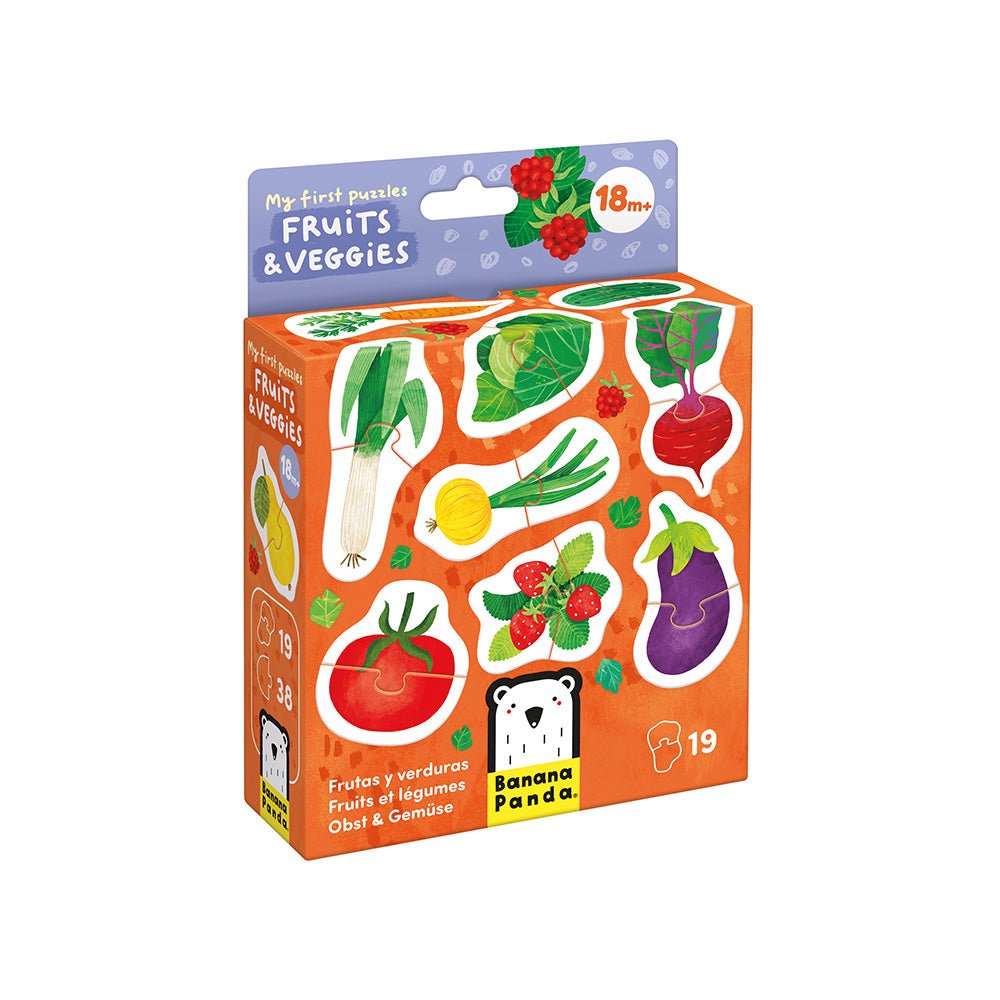 Mes Premiers Puzzles Fruits et Légumes - Banana Panda - myplayground