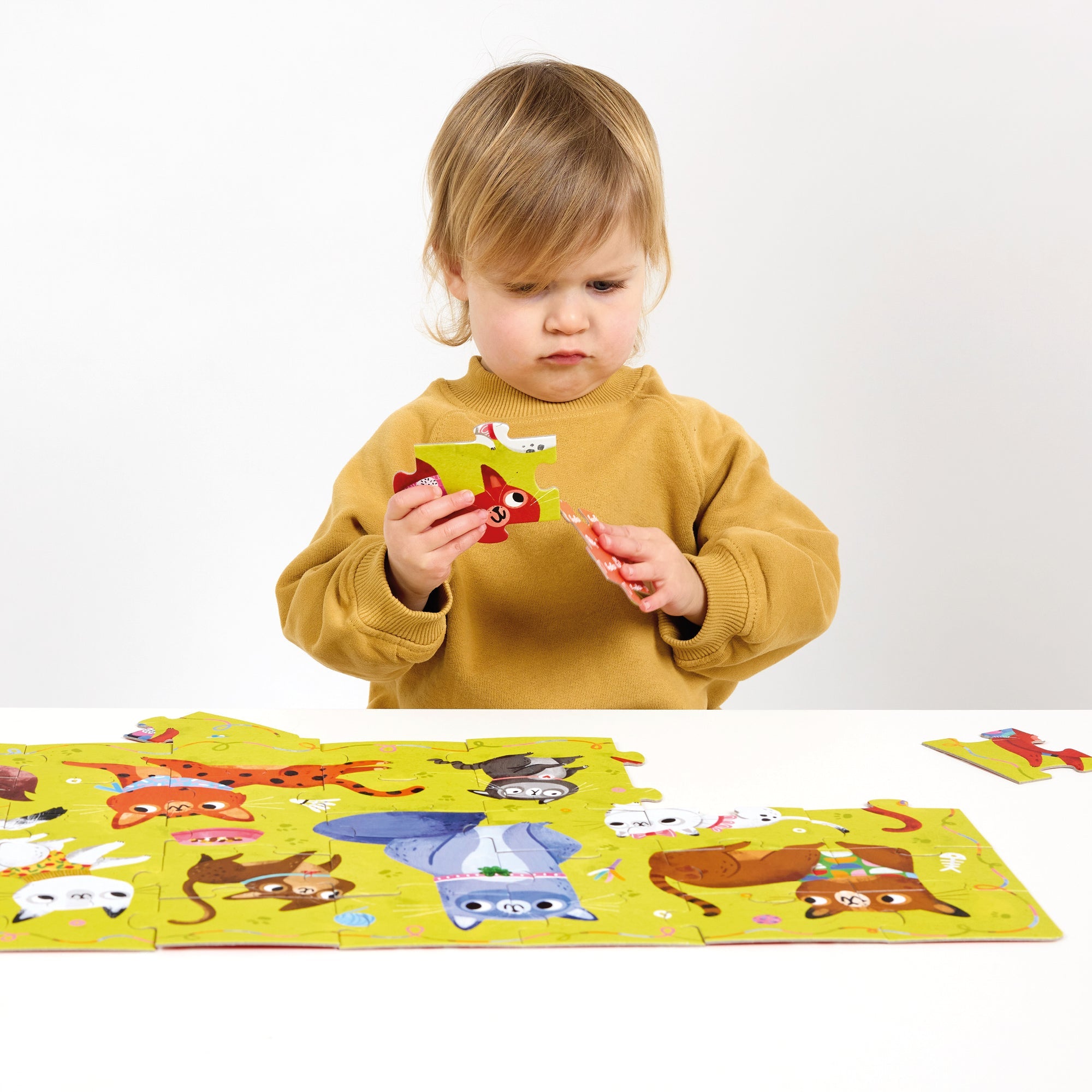 Puzzle J'aime les Chats - Banana Panda - myplayground