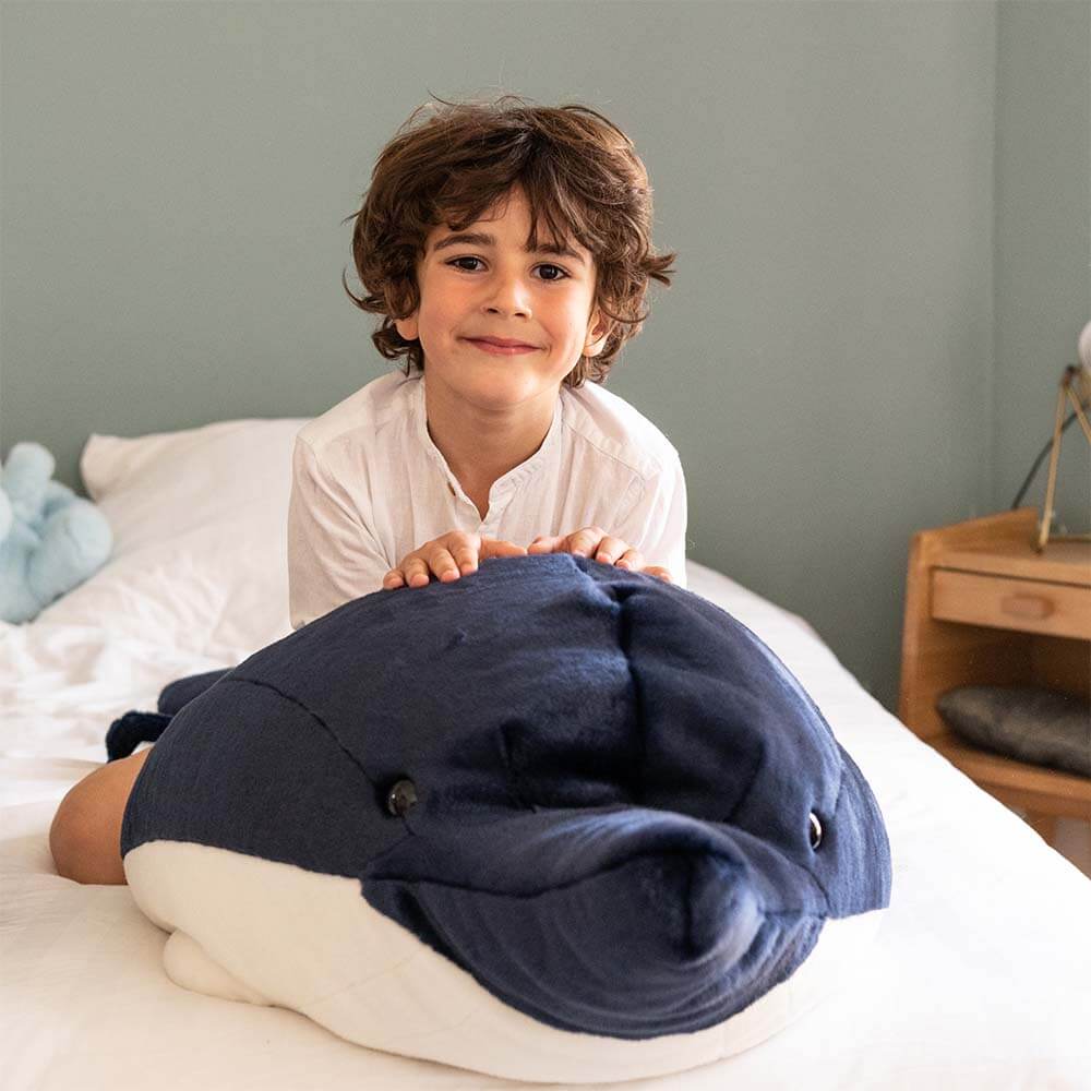 Ma peluche Dauphin Auguste - La Pelucherie by LA PELUCHERIE
