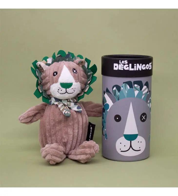 Petit Jelekros Le Lion Simply Plush Avec Coffret Cadeau - Les Déglingos, France by Les Déglingos, France
