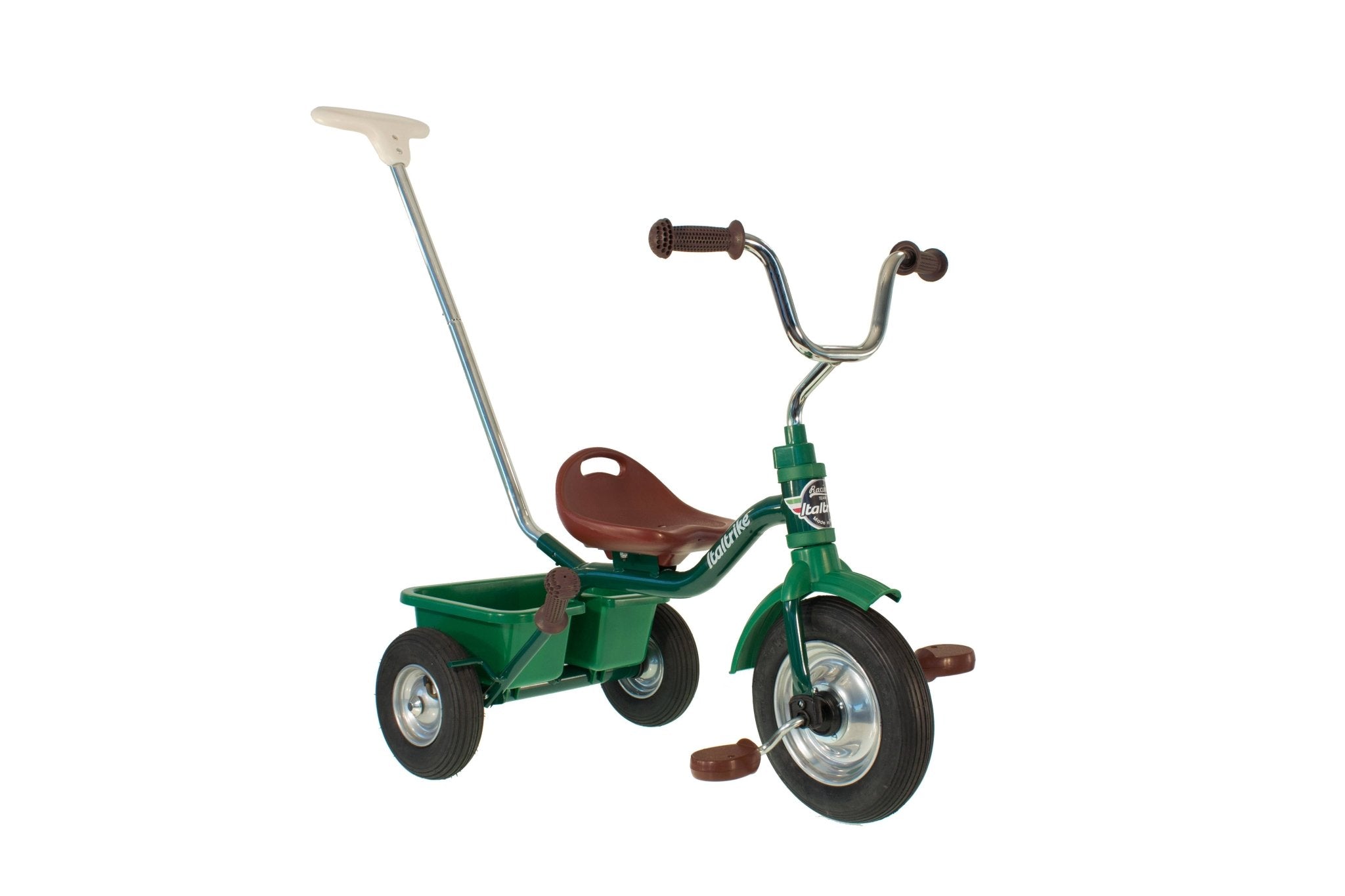Tricycle Racing Brooklands ,Pneus PU, Vert - Italtrike - Jeu de motricité pour enfant (2 à 6 ans) - myplayground