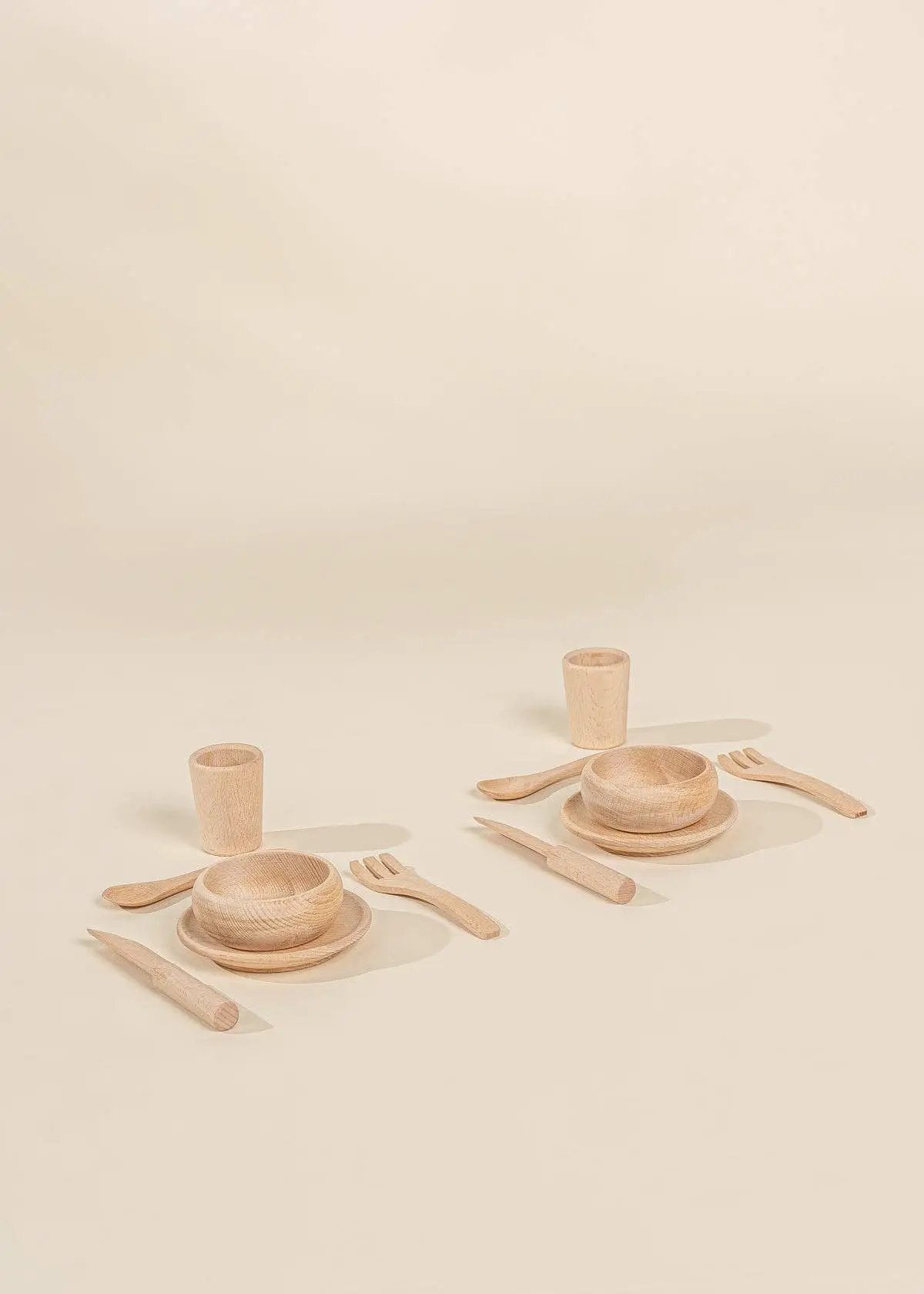 Ensemble de vaisselle en bois - Coco Village by Coco Village