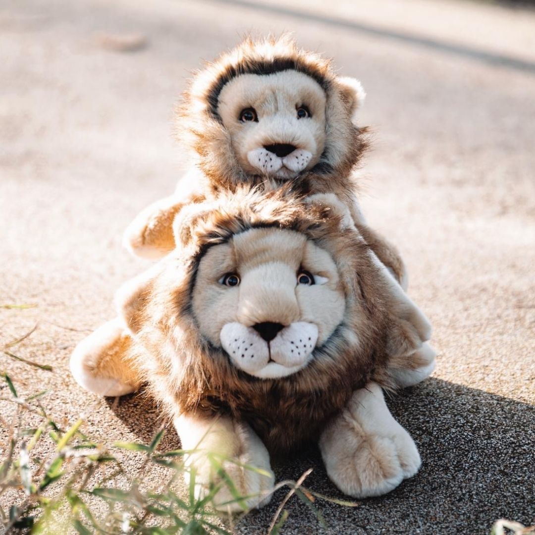 Ma peluche Lion Melchior - La Pelucherie by LA PELUCHERIE
