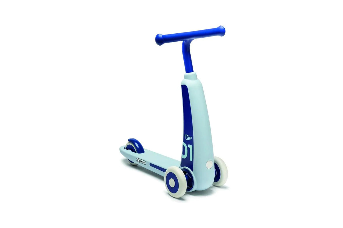 Trottinette Dino Bleu Italtrike Pour Enfants 2 À 6 Ans Conduite Sûre Et Amusante by Italtrike