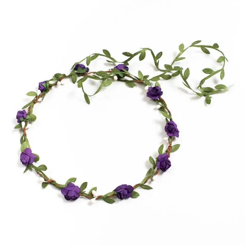 COURONNE DE FEUILLES ET DE FLEURS - Jeu de rôle pour enfant by KALID MEDIEVAL