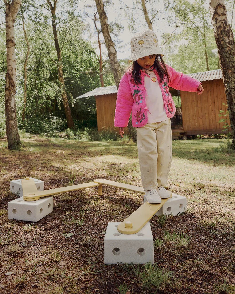 Piste d'équilibre - Sand Grey - Modu - myplayground