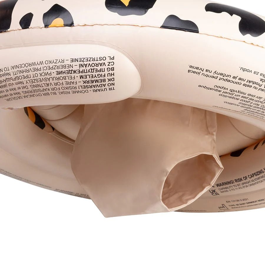 Flotteur bébé 0 - 1 an - léopard beige - Swim Essentials - myplayground