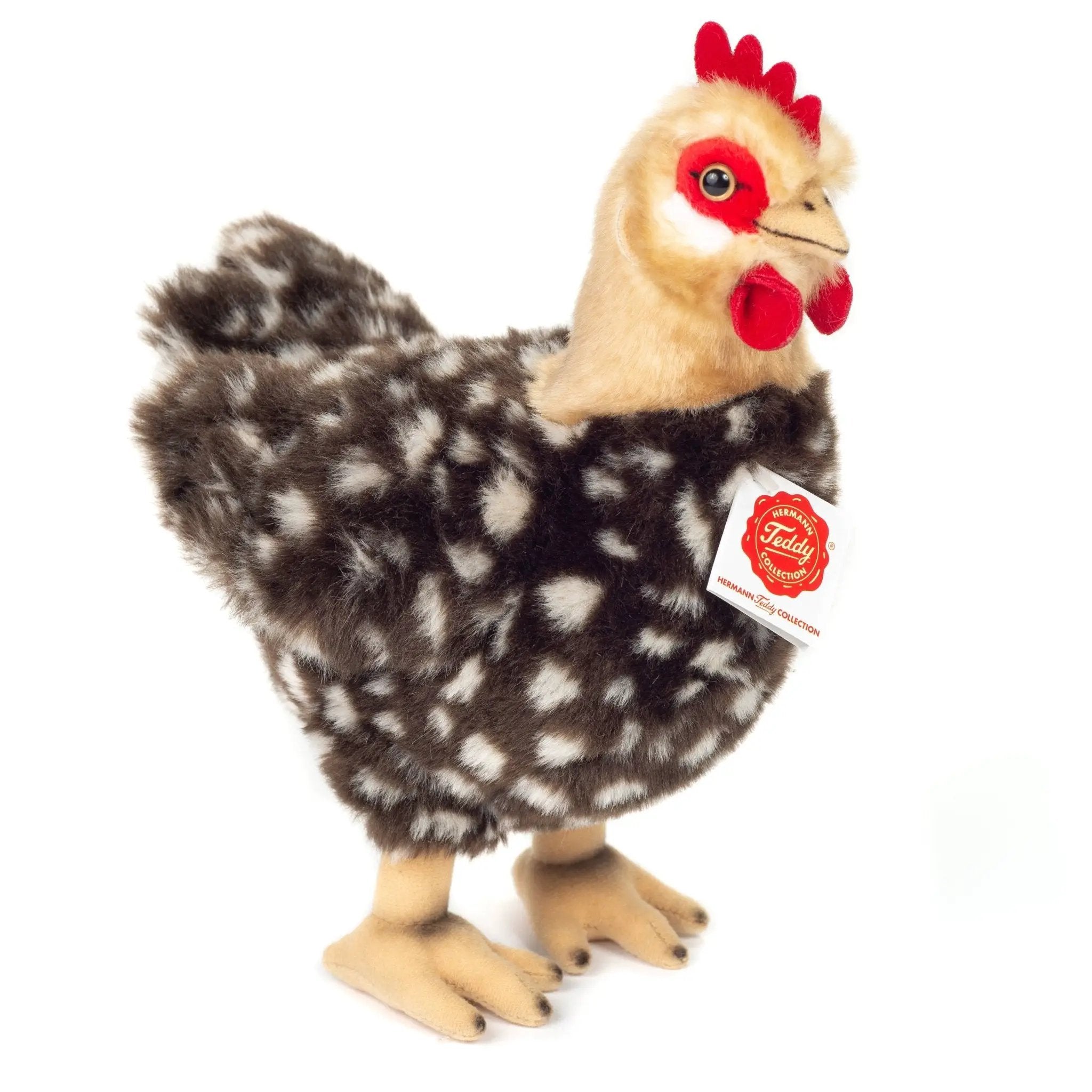 Poule debout 24 cm - peluche - peluche by Teddy Hermann
