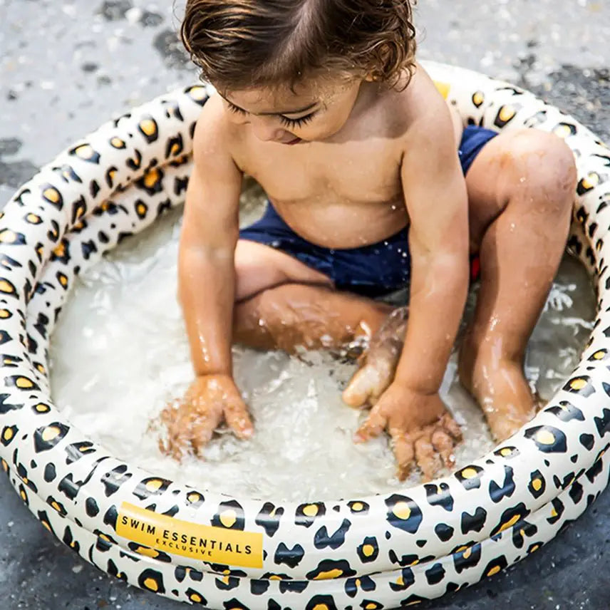 Piscine bébé à Imprimé Léopard - Beige, 60 cm - Swim Essentials by Swim Essentials