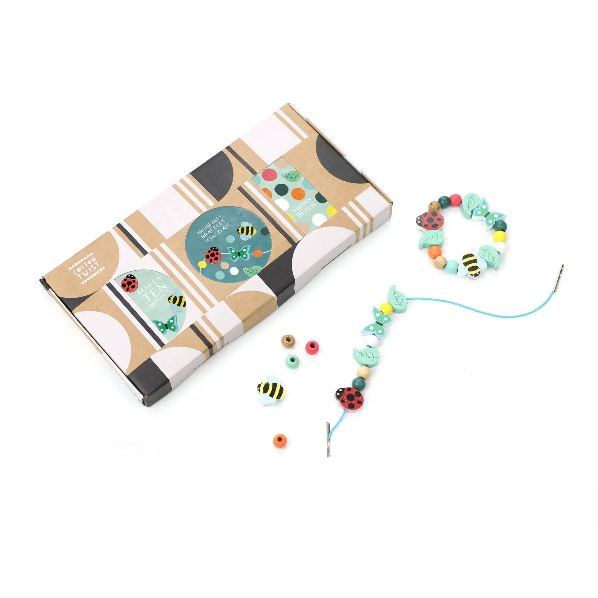 Kit de fabrication de bracelets Minibeast by Cotton Twist