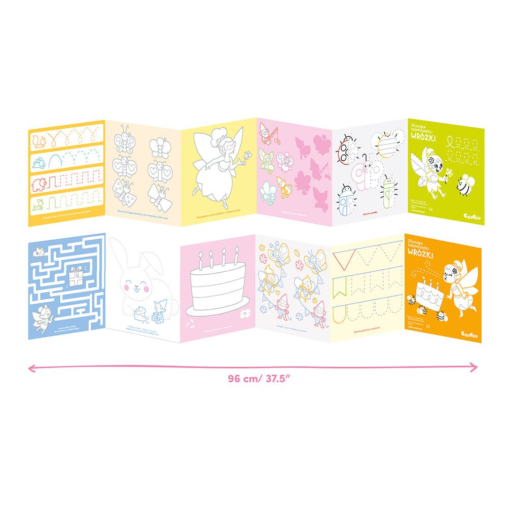 Livres de Coloriage Looong - J'adore Colorier les Fées - Banana Panda by Banana Panda