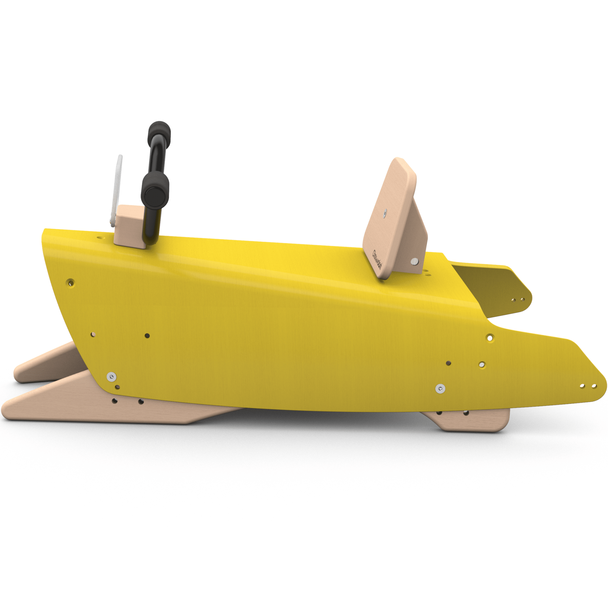 Moto à bascule – Jaune by Chou du Volant