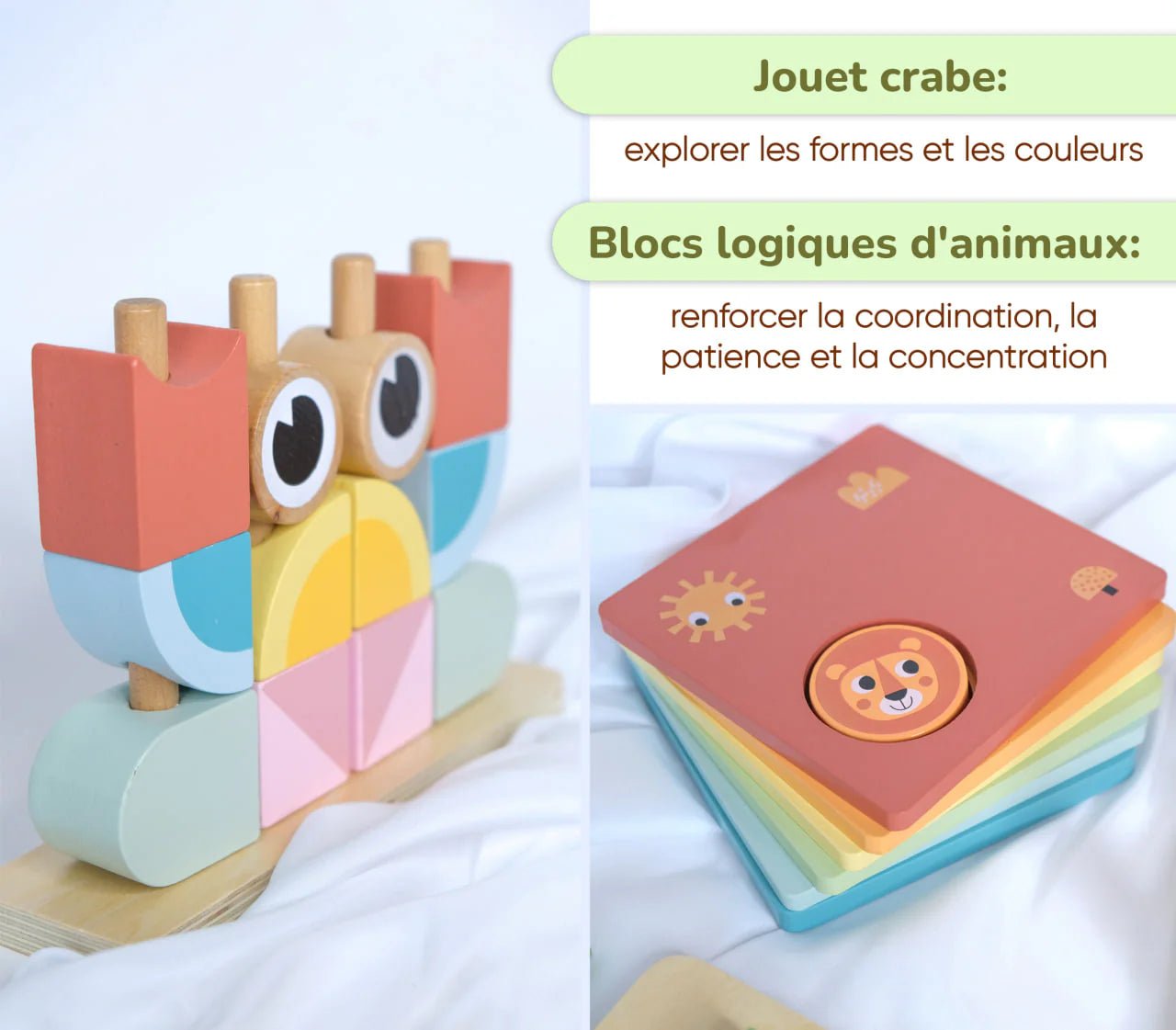 Coffret de Jeu Montessori pour les enfants - 24 à 36 mois - BusyKids by BusyKids