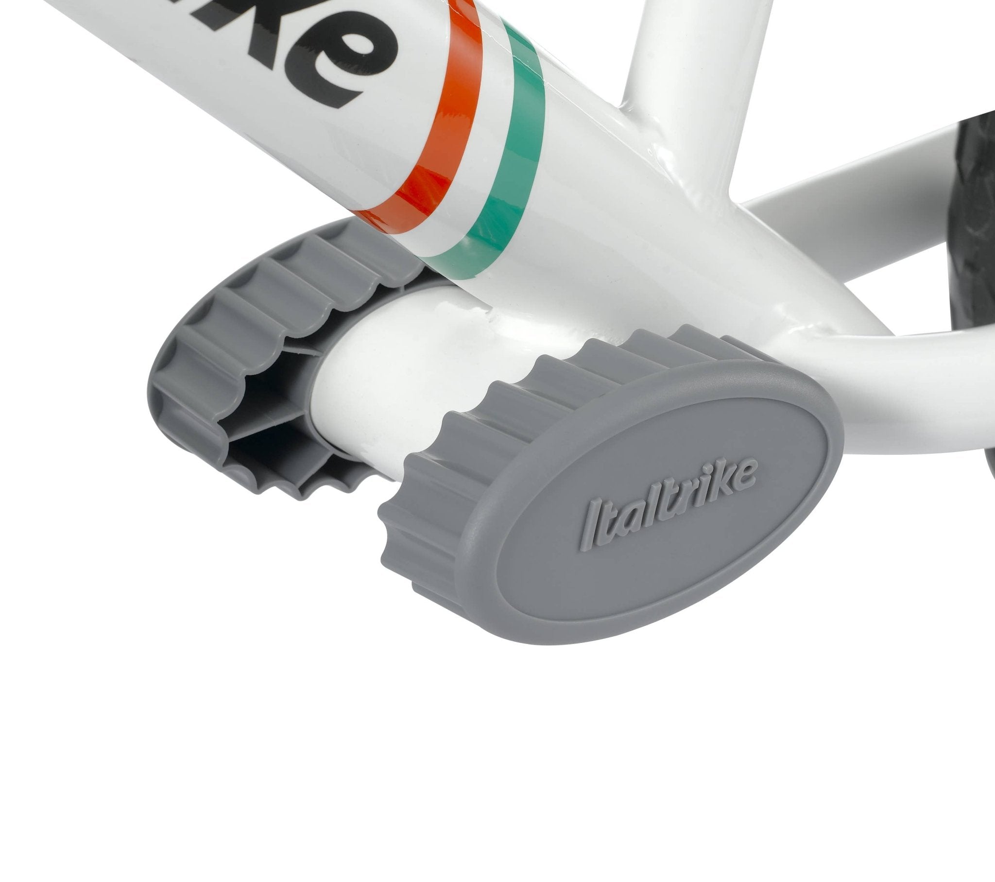 Pista Draisienne Acier, Roues 12 EVA Blanche - Italtrike - Jeu de motricité pour enfant (2 à 5 ans) - myplayground