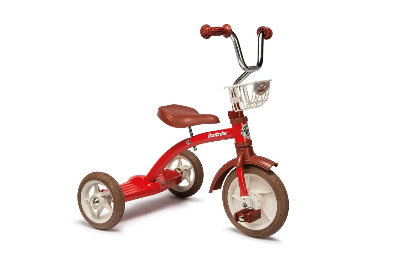 Tricycle Super Lucy Champion Rouge Italtrike Pour Enfants 2 À 5 Ans Robuste Et Confortable by Italtrike