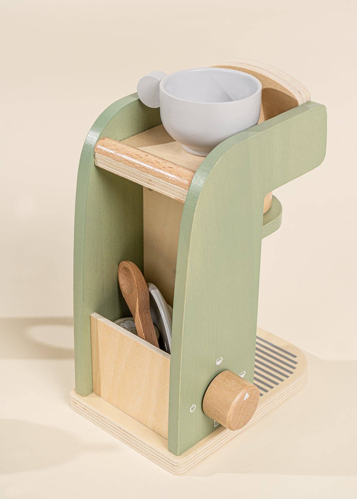 Ensemble de cafetière en bois - SEAFOAM & TERA - Coco Village - myplayground