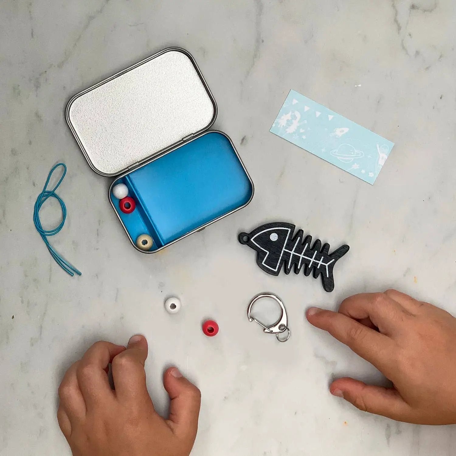 Kit cadeau Skeleton Keyring by Cotton Twist