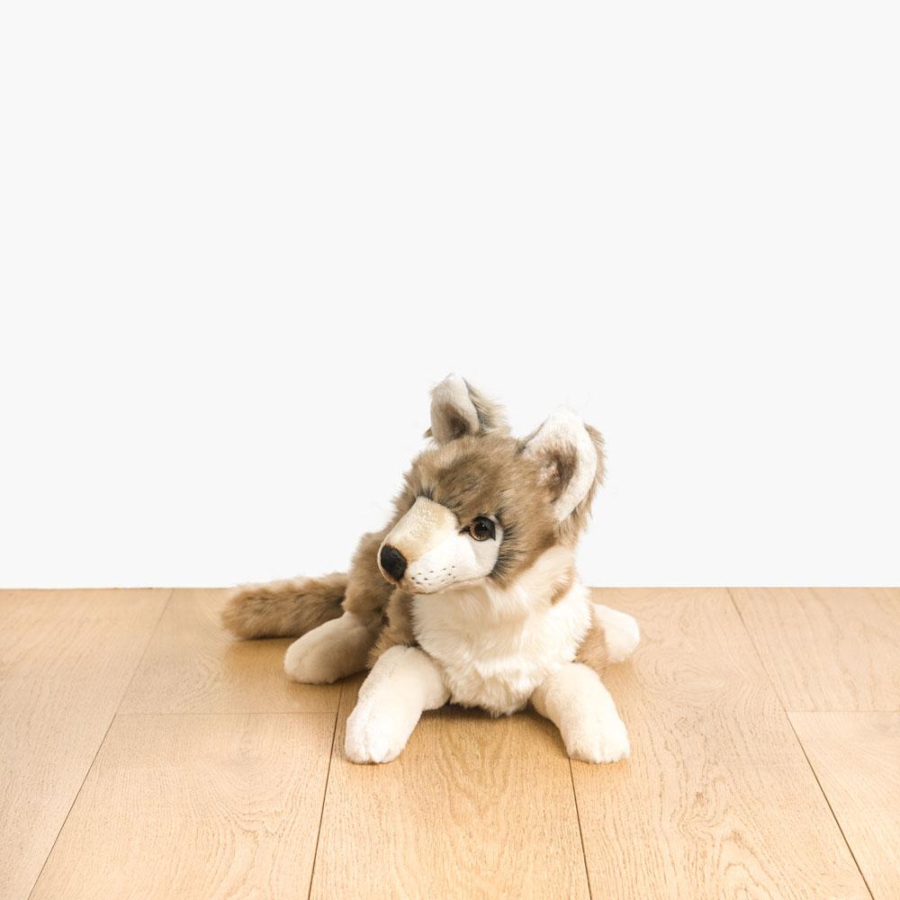 Ma peluche Loup Gaspard - La Pelucherie - myplayground