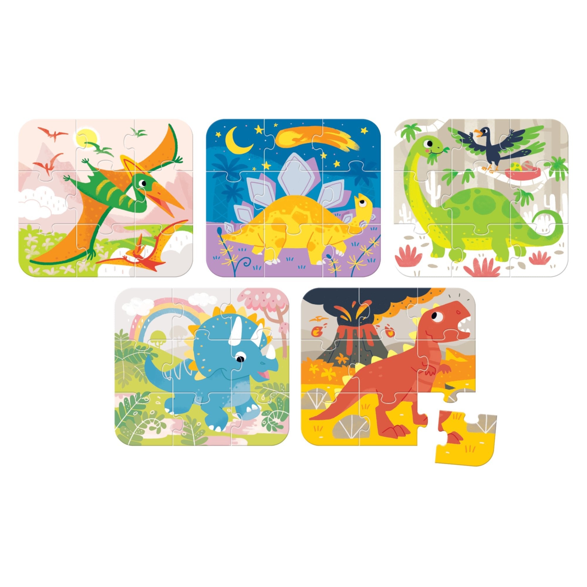 Puzzle de Voyage Dinosaures - Banana Panda - myplayground