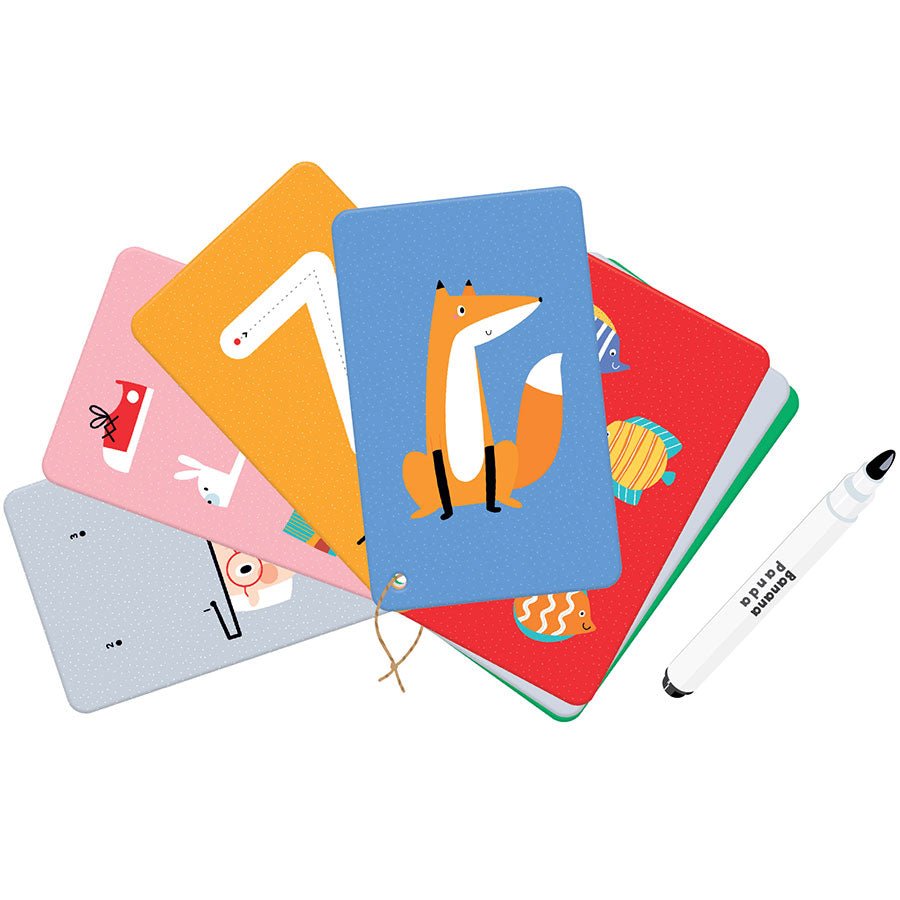 Écrire et Effacer - Nombres - Banana Panda - myplayground