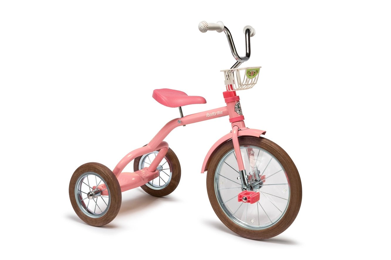 Tricyle Spokes Rose Garden - Rose - 3/5 ans" - Italtrike - myplayground