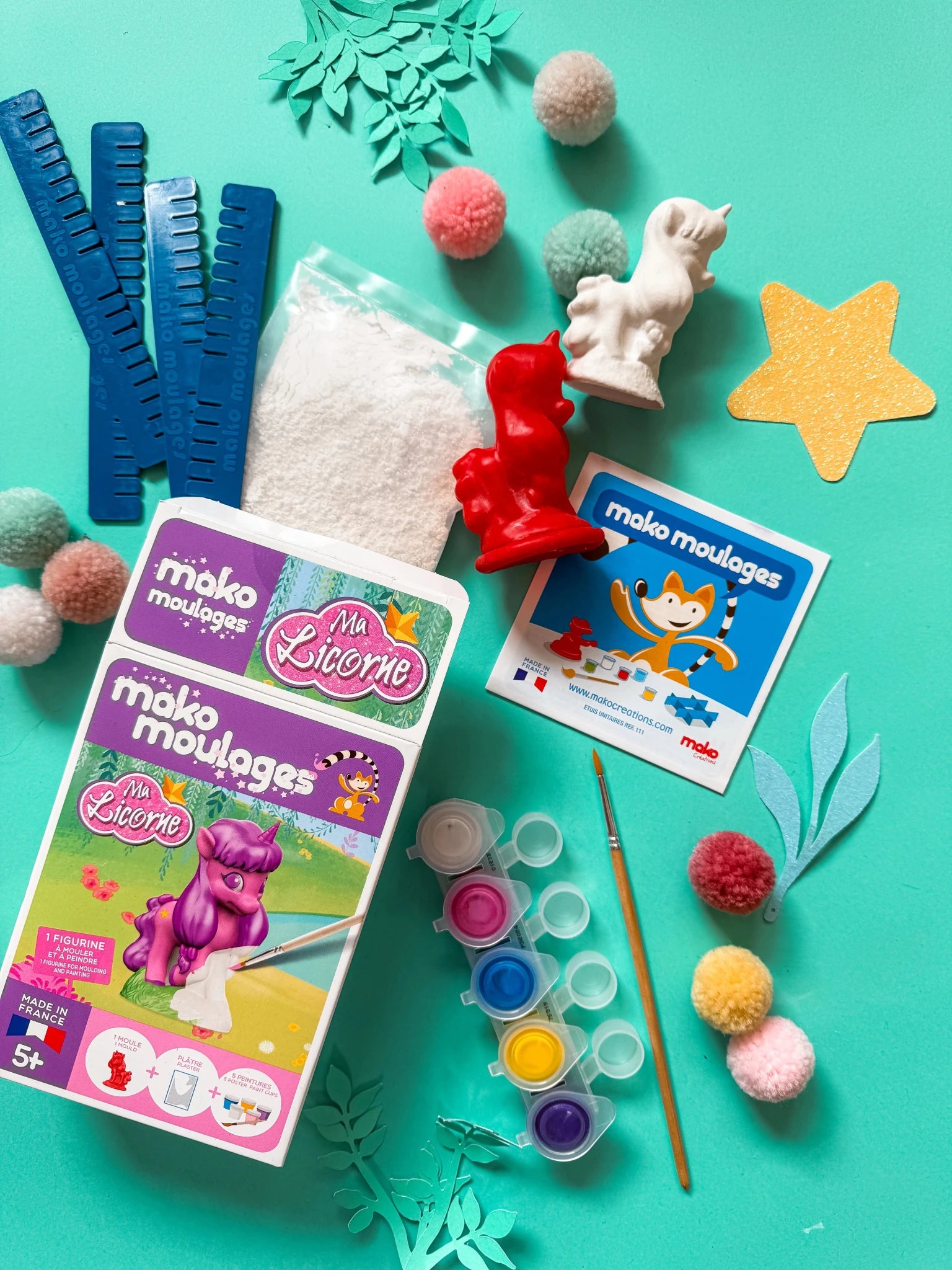 Mako Moulages - Ma Licorne Étoile - Mako Créations - myplayground