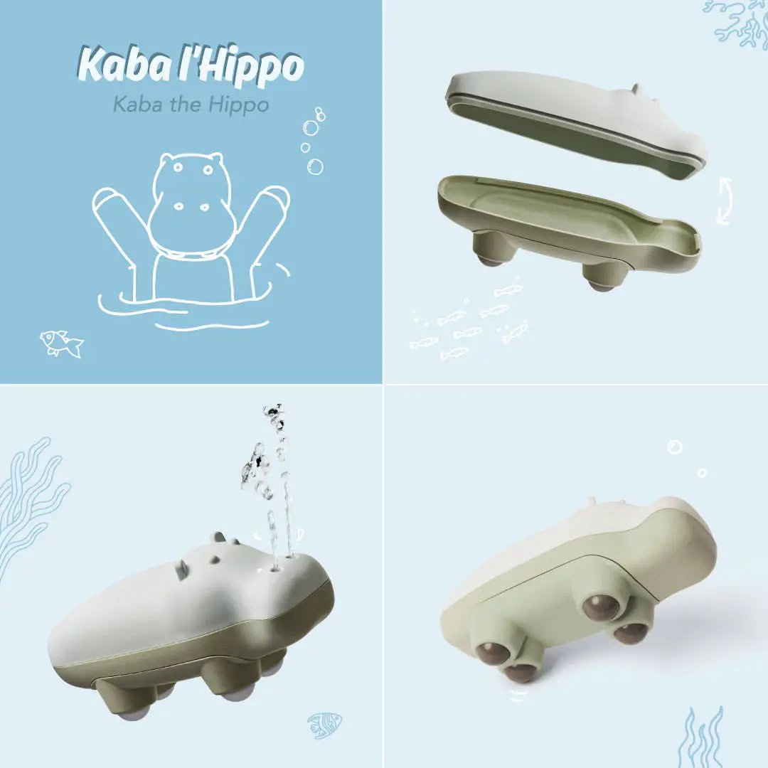 Flot® Kaba - Jouet de bain pour enfant sans moisissure by OPPI