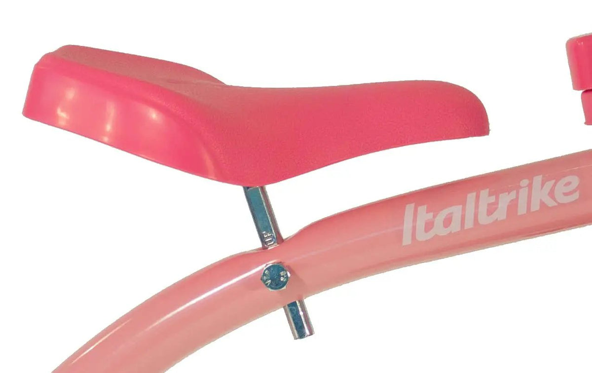Tricycle Italtrike Classic Line Pour Enfants 2 à 5 Ans Châssis Métal Guidon Chromé Roues Durables by Italtrike