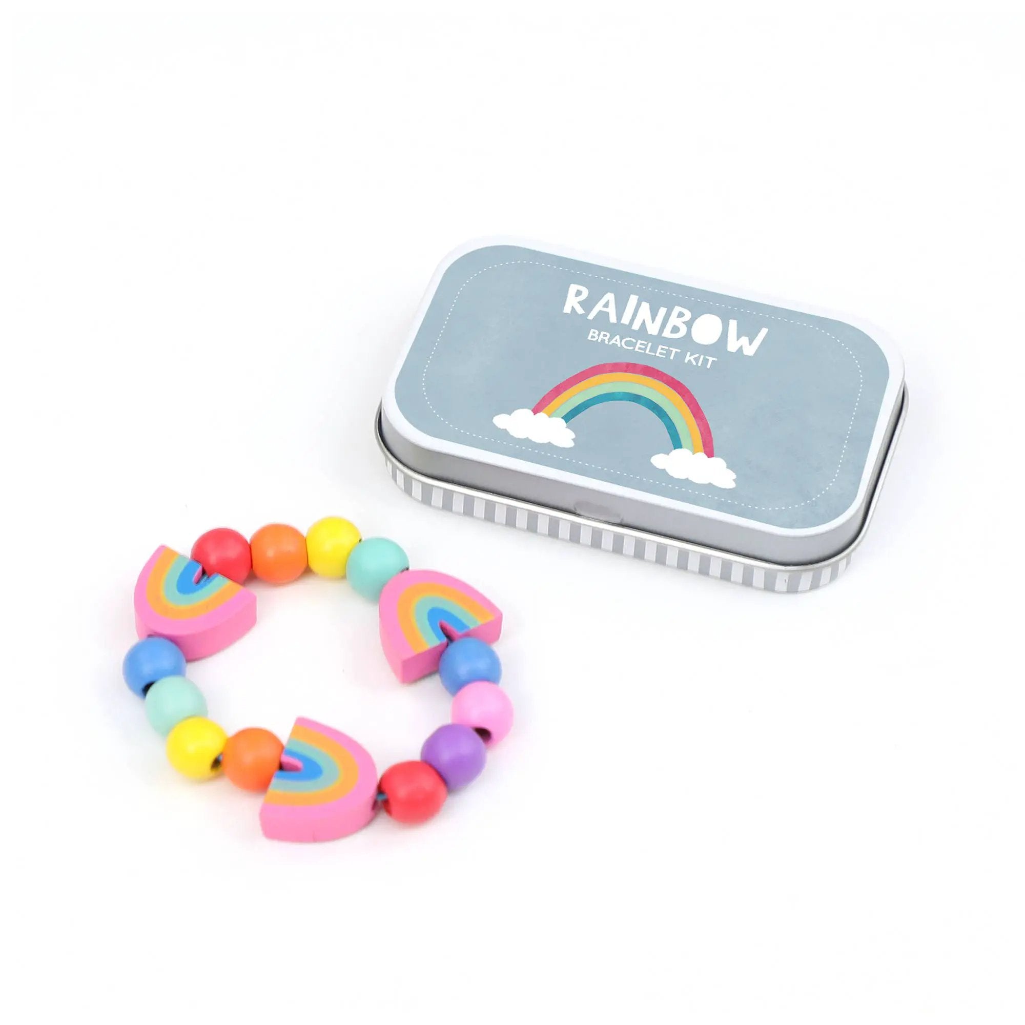 Coffret cadeau pour bracelet arc-en-ciel by Cotton Twist