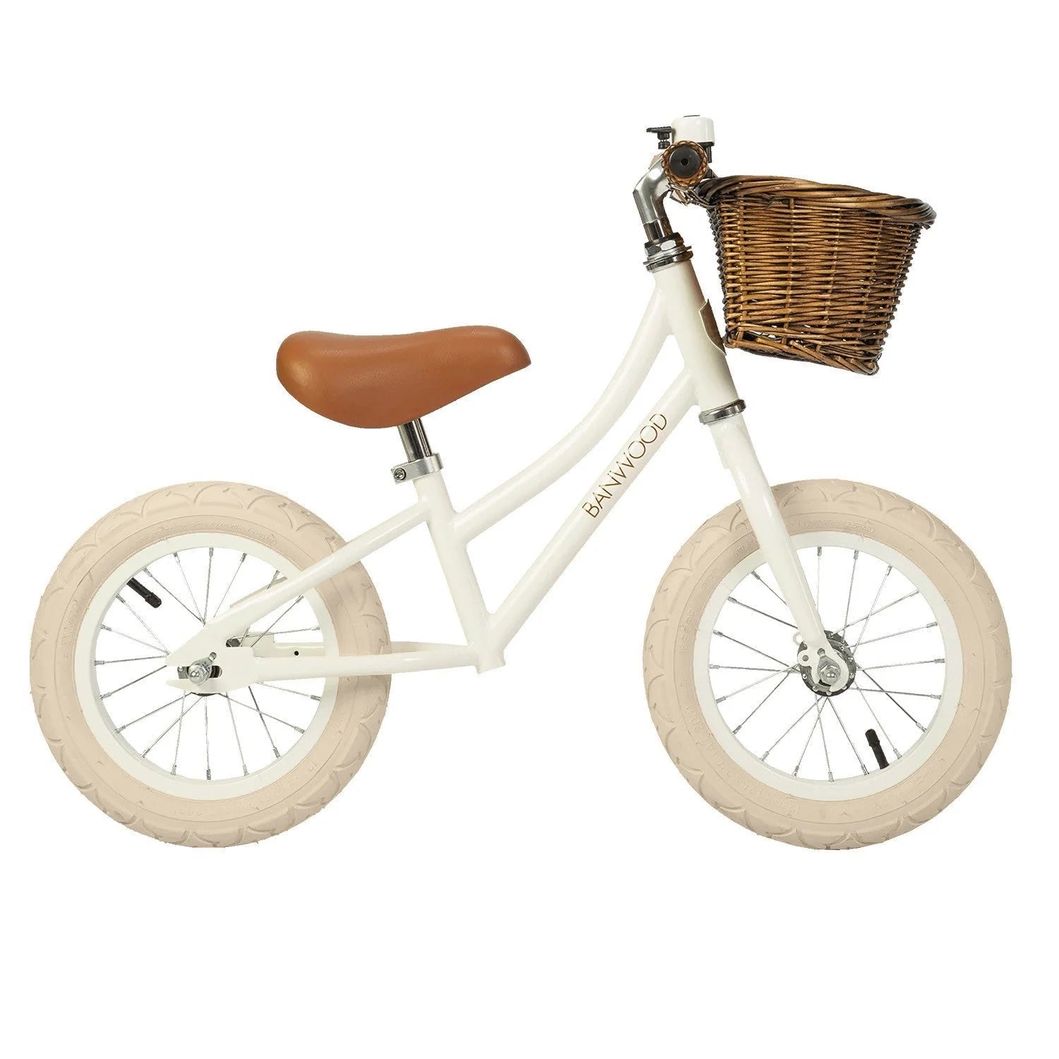 Draisienne - blanc, jeu de motricité enfant, 3 à 5 ans - Banwood by Banwood