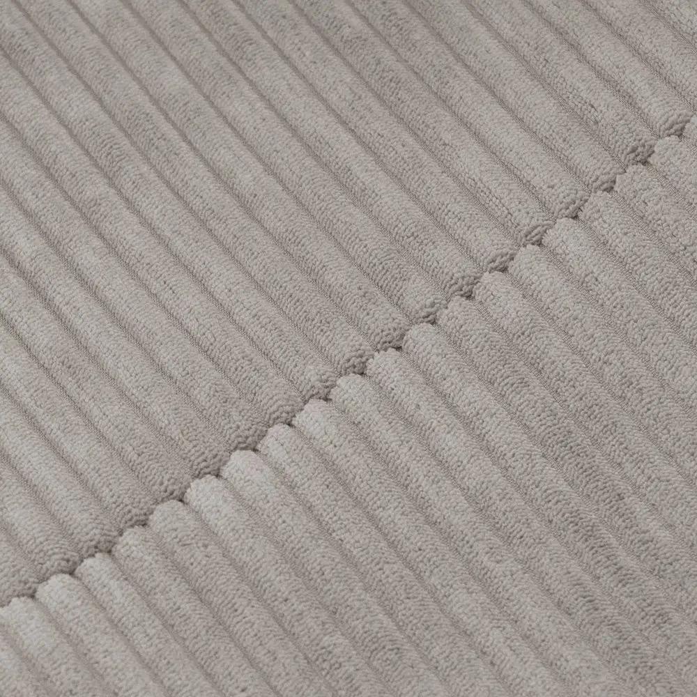 Piscine à balles - ronde 90x30 cm, beige velours côtelé (+ 200 boules perles, dorées, bleues ) – Plush Nest by Misioo