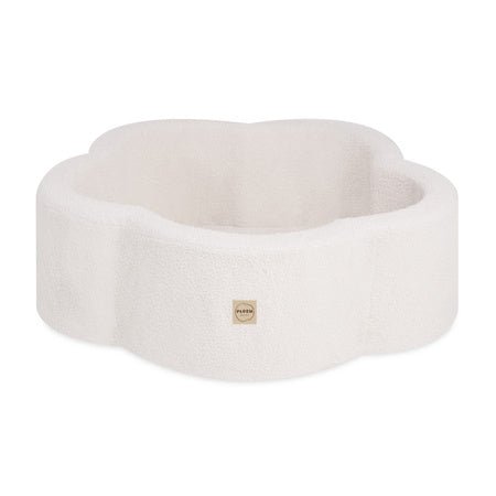 Piscine à balles 95x30 cm, agneau crème, motricité - Plush Nest - Misioo - myplayground