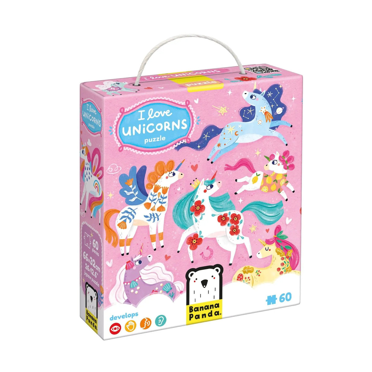 Puzzle J'aime les Licornes - Banana Panda by Banana Panda