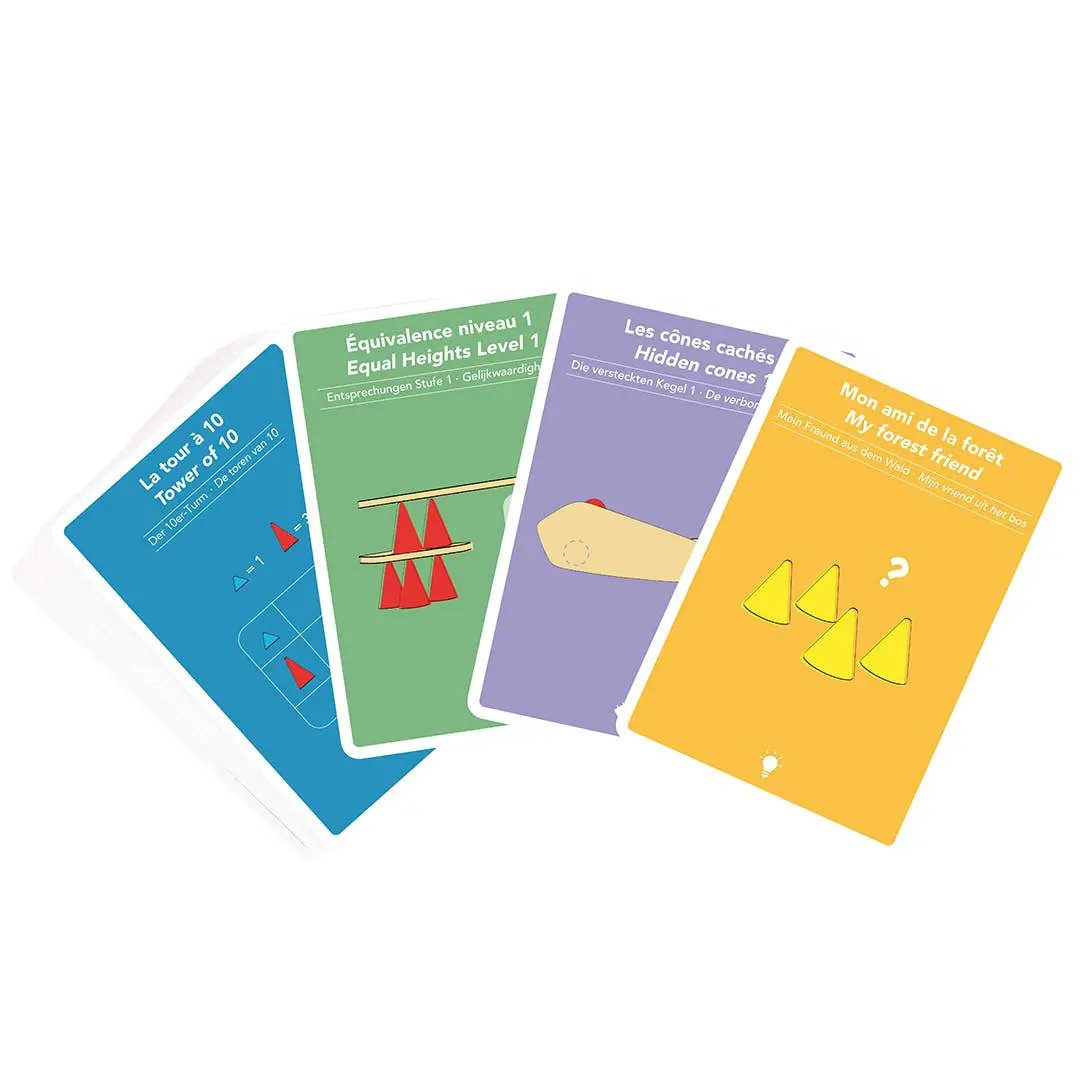 Piks Cartes logiques - Jouet éducatif de construction by OPPI