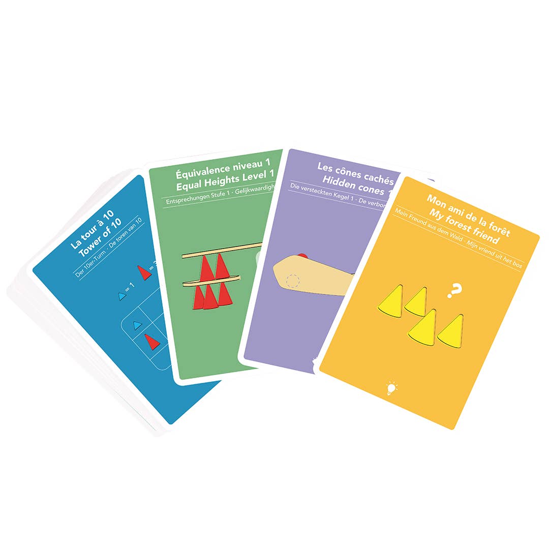 Piks Cartes logiques - Jouet éducatif de construction - myplayground