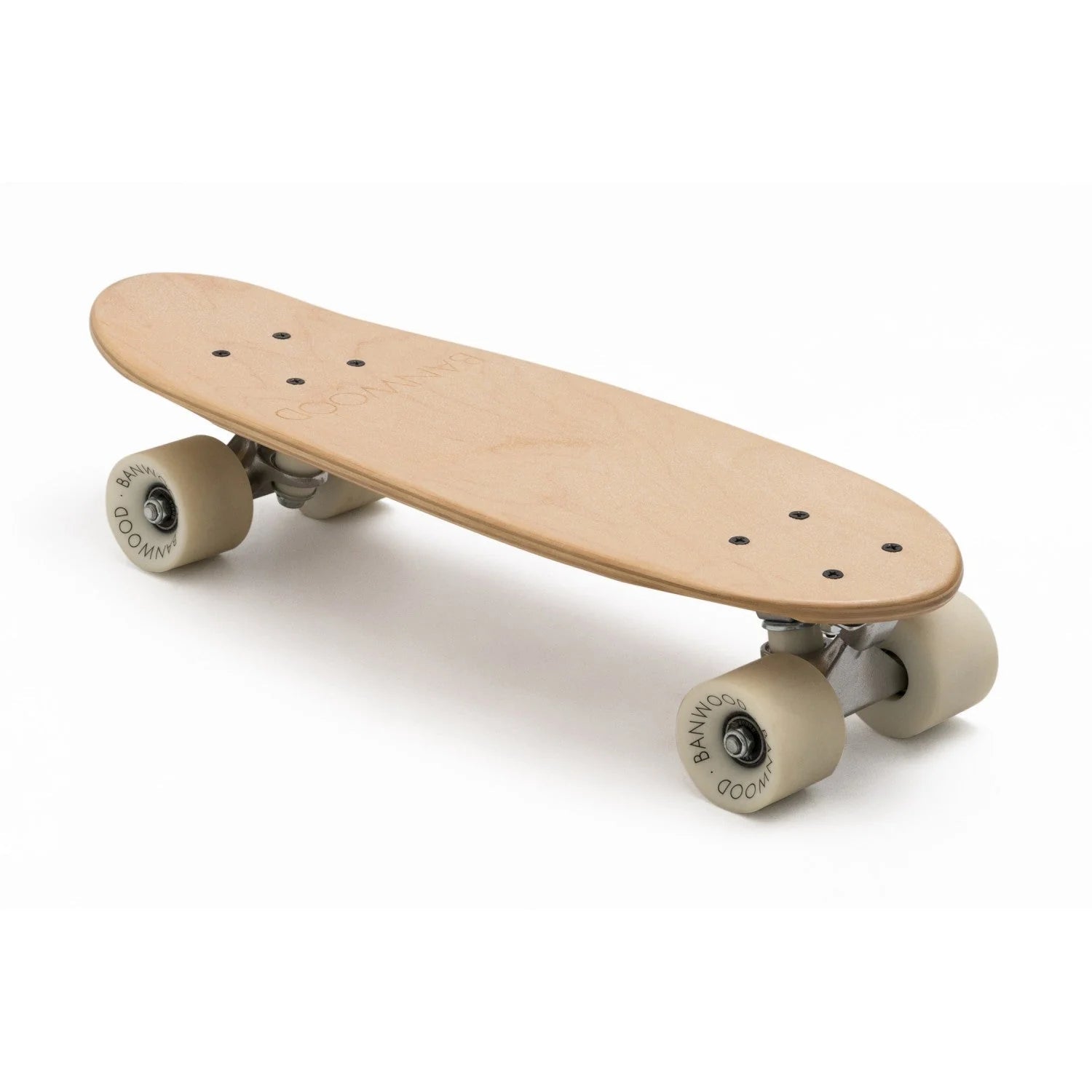 Skateboard naturel – Planche cruiser en érable canadien pour enfant dès 3 ans – Banwood - myplayground