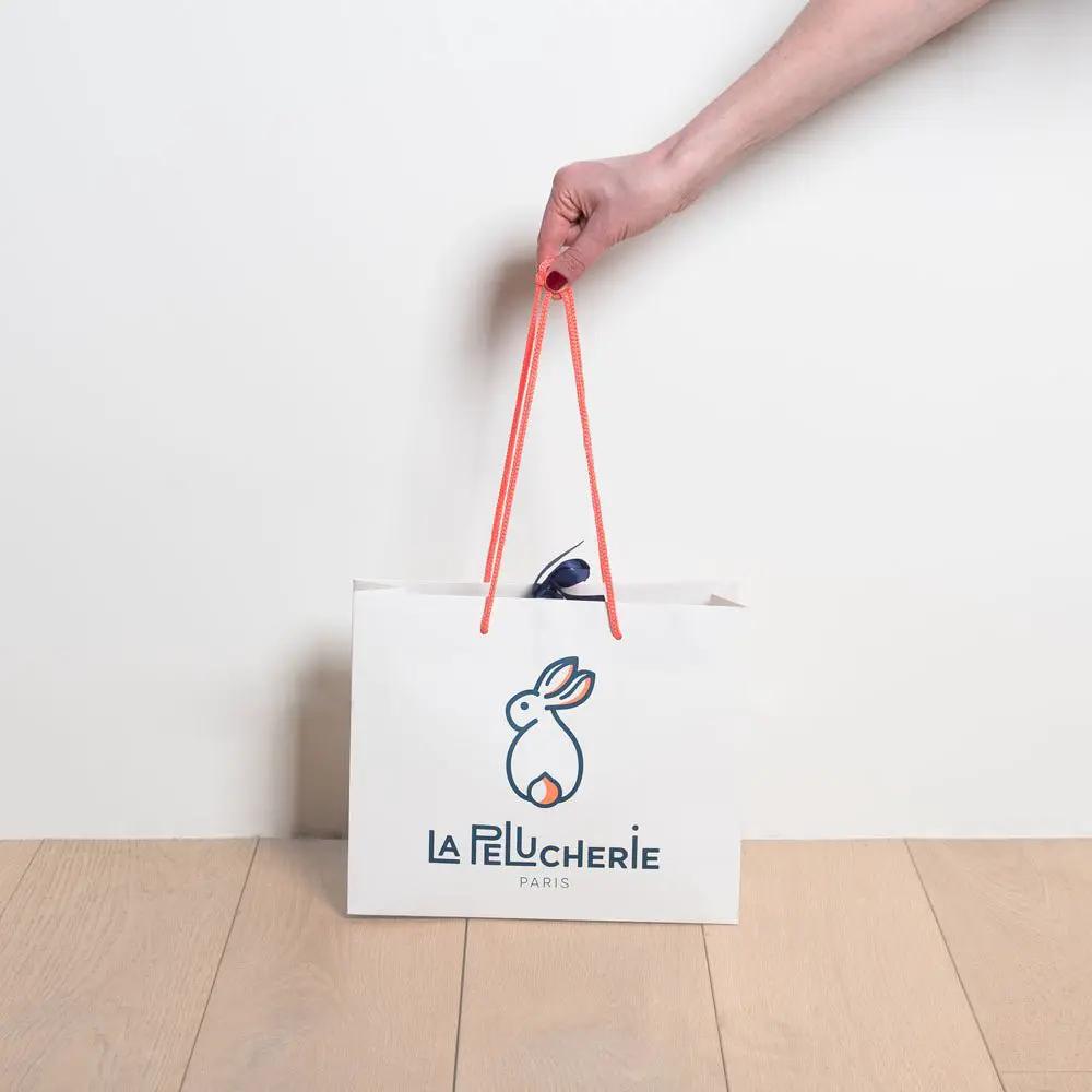 Mon lapin d'Halloween (20 cm) - La Pelucherie by LA PELUCHERIE