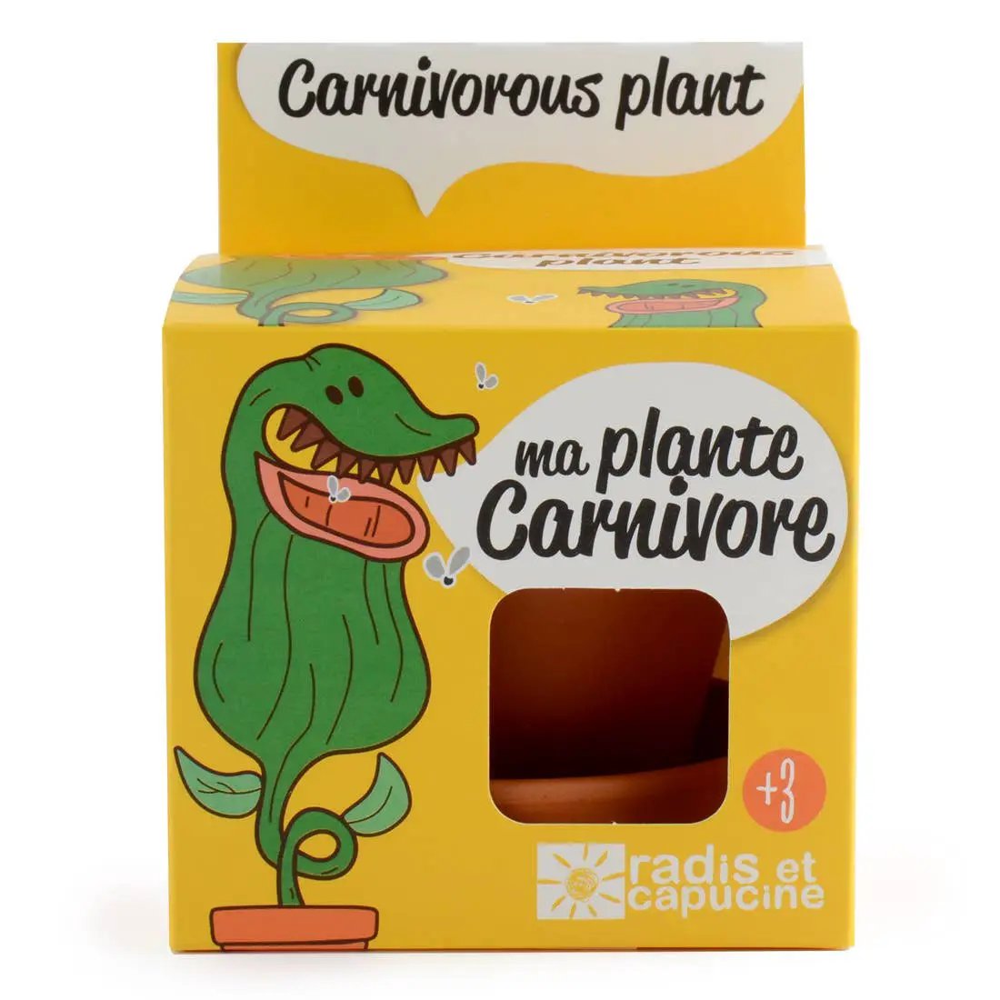 La plante carnivore - Kit créatif de jardinage Enfant by Radis Et Capucine