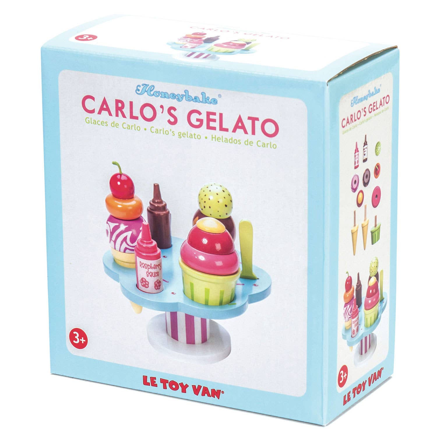 Stand de glaces Carlos - Jeu sensoriel enfant ( 2 ans et + ) - myplayground
