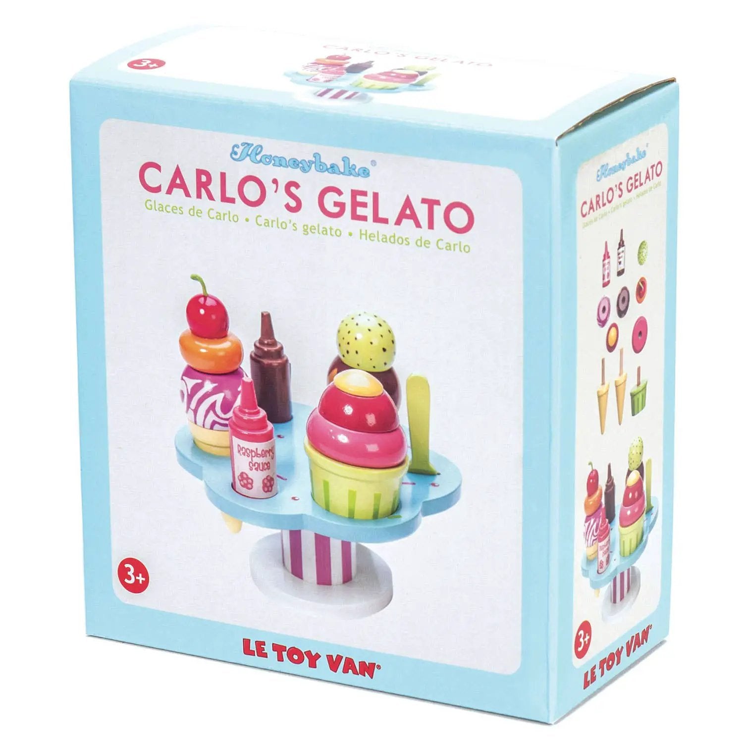 Stand de glaces Carlos - Jeu sensoriel enfant ( 2 ans et + ) by Le Toy Van