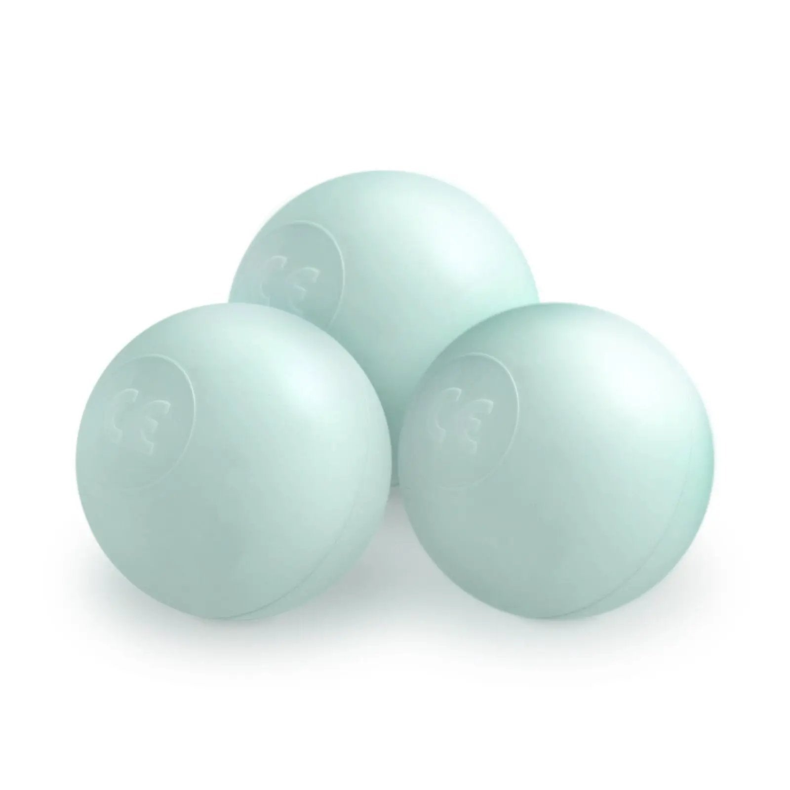 Boule de piscine à balles - 6 cm, perle menthe - Plush Nest by Misioo
