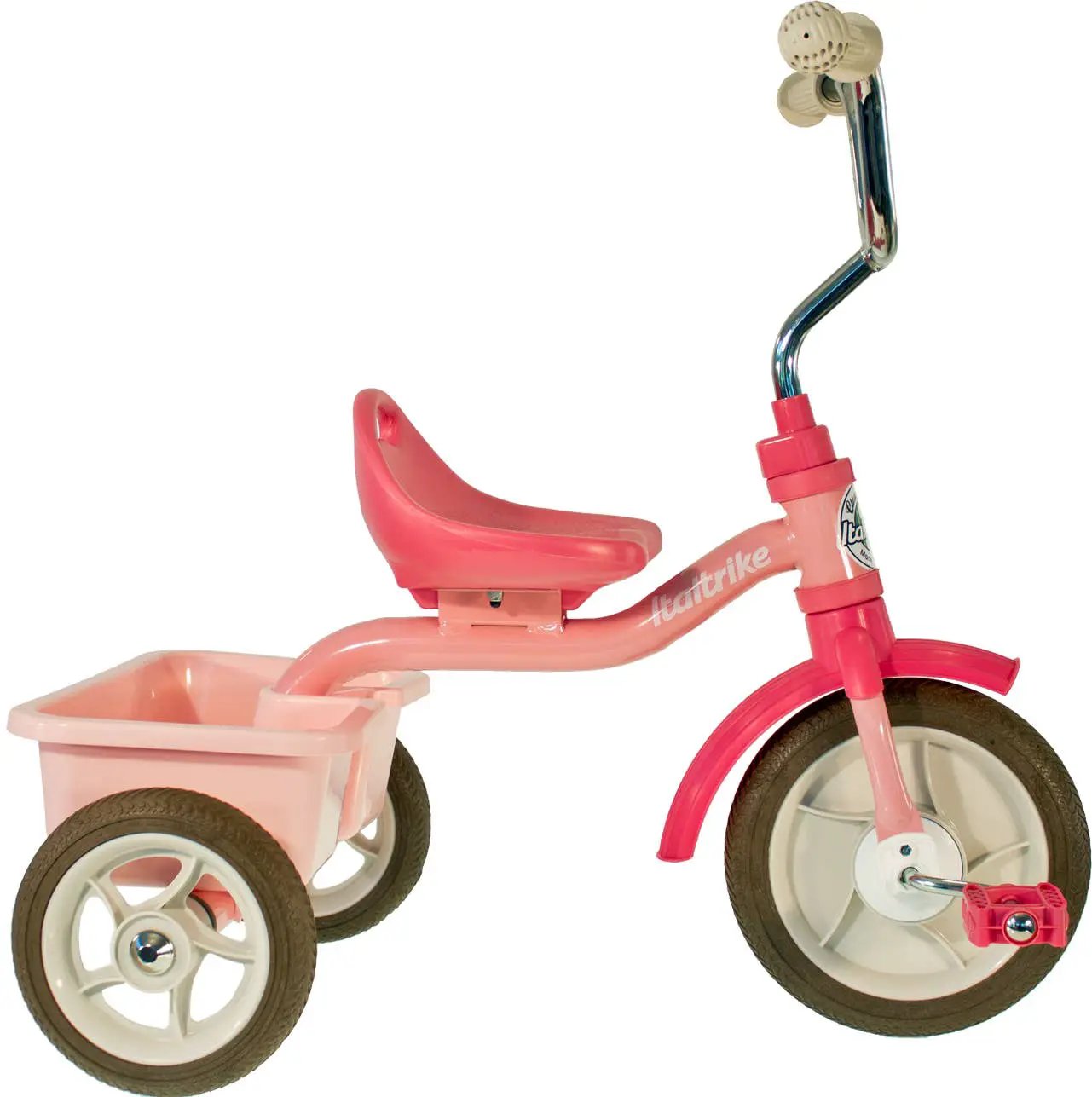 Tricycle Transporter Rose Garden Rose Italtrike Pour Enfants 2 À 5 Ans Châssis Métal Solide by Italtrike