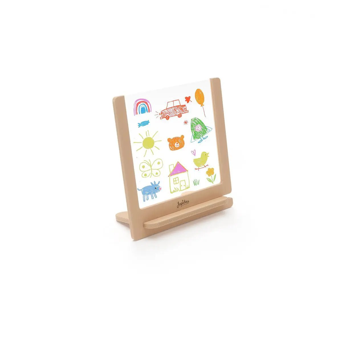 Tableau Art Pour Enfants Jupiduu Hauteur Des Yeux Avec Plexiglas Pour Dessin Créatif by Jupiduu - Designed for Kids