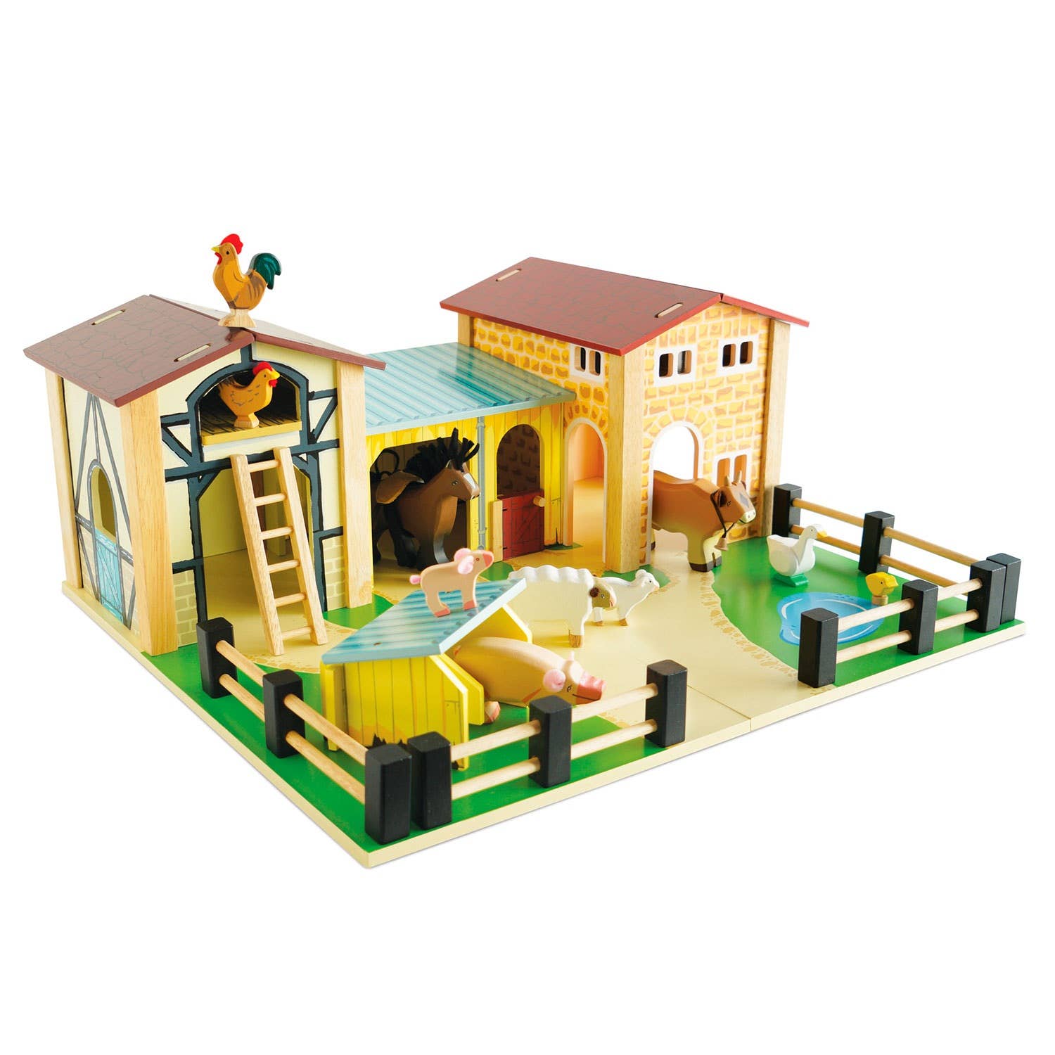 Ferme - Jeu éducatif enfant - myplayground